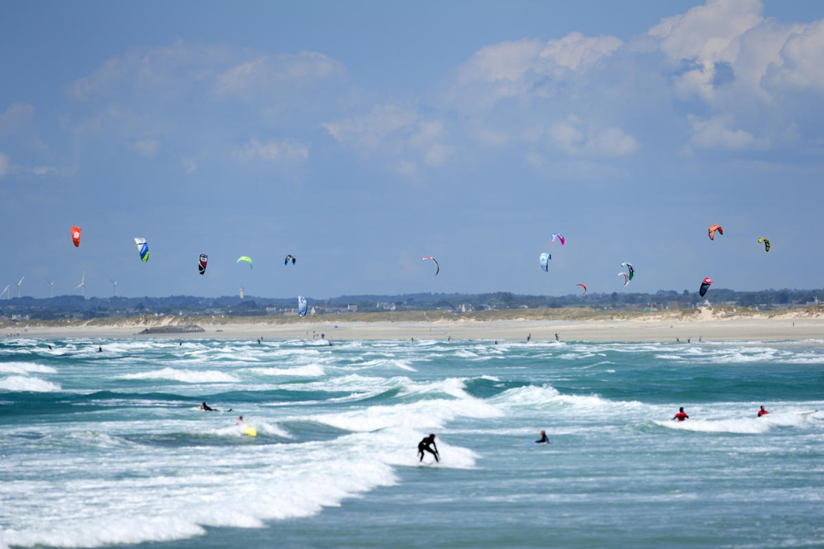 Kite  Sur à la Torche